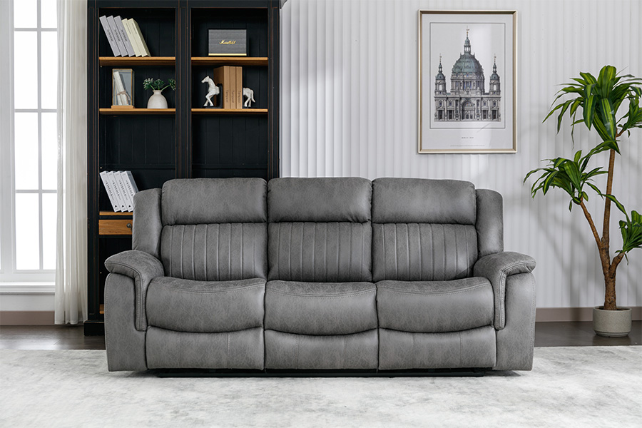 RC-7756 Large Manual Cult Tab Reclining Sofa