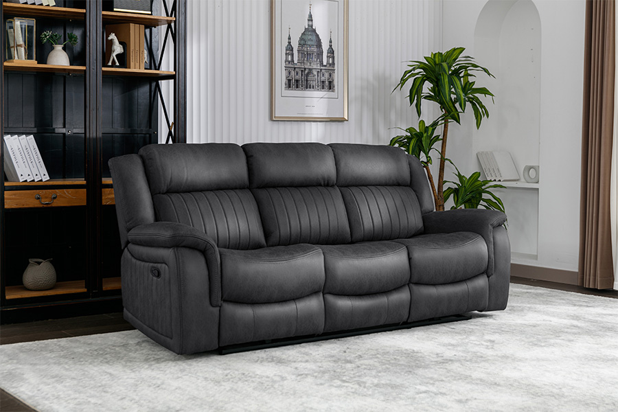 RC-7756 Large Manual Cult Tab Reclining Sofa