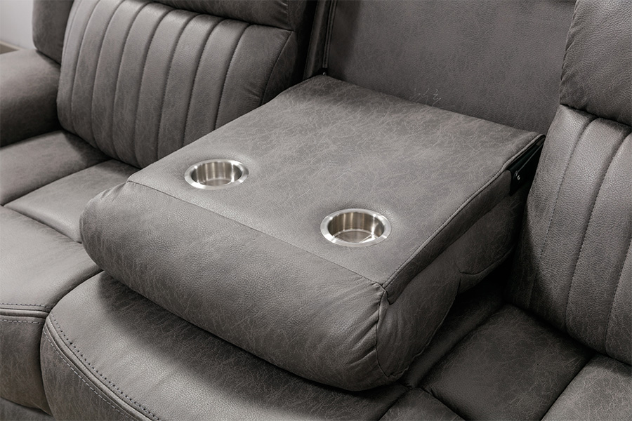 RC-7756 Large Manual Cult Tab Reclining Sofa