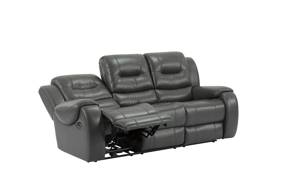 RC-2430 Faux Air HEKTREAT RECLININII TRZYCH PEATER SOFA